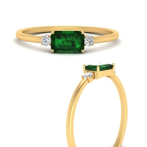 emerald-and-diamond-delicate-ring-in-FD10011EMRGEMGRANGLE3-NL-YG-GS