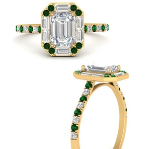 art-deco-emerald-cut-halo-emerald-engagement-ring-in-FD10042EMRGEMGRANGLE3-NL-YG