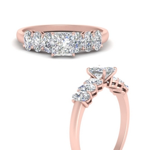 Accent Oval Diamond Ring