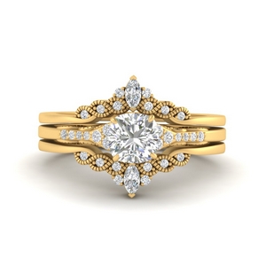 crown-curved-jacket-filigree-cushion-diamond-wedding-set-in-FD10097CU-NL-YG
