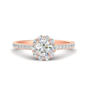 14k Rose Gold Engagement Rings