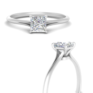 Princess Cut Lab Made Diamond Rings