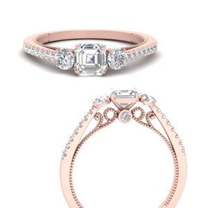 milgrain-shank-3-Stone-asscher-cut-diamond-engagement-ring-in-FD10361ASRANGLE3-NL-RG