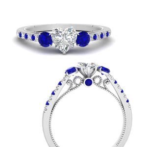 milgrain-shank-3-Stone-heart-shaped-sapphire-engagement-ring-in-FD10361HTRGSABLANGLE3-NL-WG