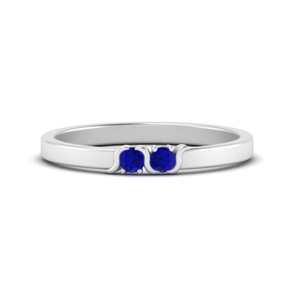 Sapphire Wedding Bands