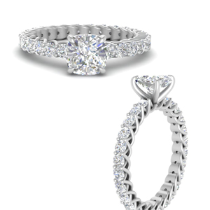 Trellis Diamond Eternity Ring