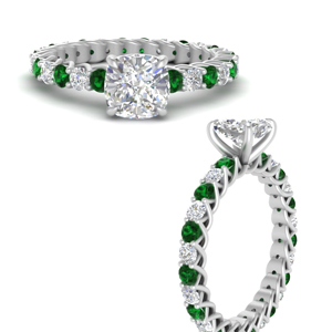 trellis-cushion-cut-eternity-emerald-engagement-ring-in-white-gold-FD10491CURGEMGRANGLE3-NL-WG