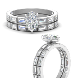 pear-shaped-bezel-baguette-diamond-wedding-set-in-FD10499PEANGLE3-NL-WG