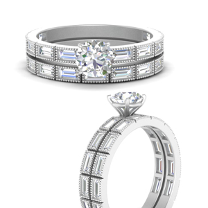 round-cut-bezel-baguette-diamond-wedding-set-in-FD10499ROANGLE3-NL-WG