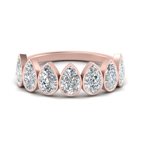 pear-cut-bezel-seven-stone-3.50-carat-diamond-women-wedding-ring-in-FD10565B-0.50CT-NL-RG