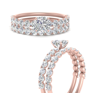 2-ct.-cushion-cut-diamond-wedding-ring-set-and-U-prong-setting-in-FD10596CUANGLE3-NL-RG