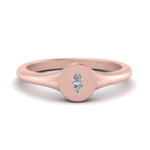 Marquise Signet Ring Gift