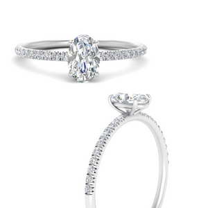 Oval Shaped Engagement Rings