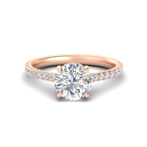 pave engagement rings