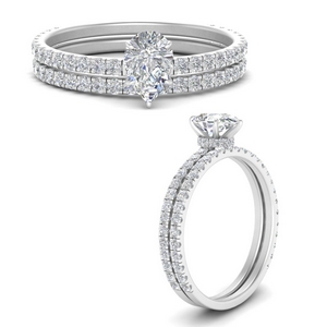 three-quarter-pear-shaped-diamond-gallery-bridal-ring-set-in-FD9168PEANGLE3-NL-WG