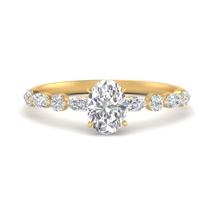 Oval Engagement Rings