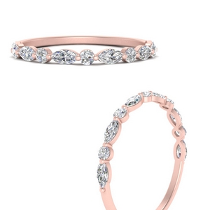 Shared Prong Marquise Diamond Ring