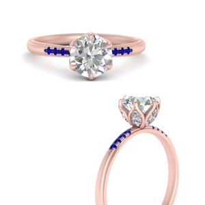 Simple Vintage Sapphire Ring