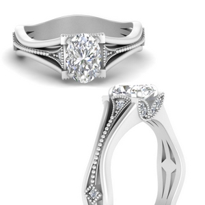 Oval Vintage Engagement Rings
