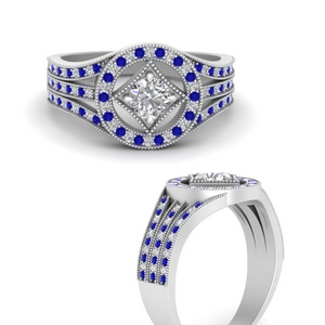 vintage sapphire engagement rings