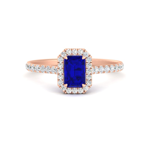 Sapphire Proposal Ring