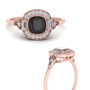 cushion-art-deco-halo-black-diamond-engagement-ring-in-FD9815RORGBLACKANGLE3-NL-RG-GS