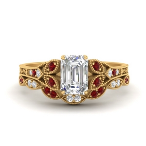 split-band-antique-emerald-cut-ruby-wedding-ring-set-in-FD9816EMGRUDR-NL-YG