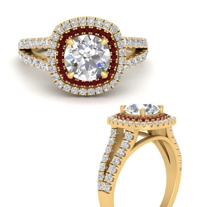 round-double-halo-split-diamond-engagement-ring-with-ruby-in-FD9817RORGRUDRANGLE3-NL-YG