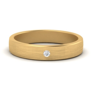 Simple Solitaire Ring For Male