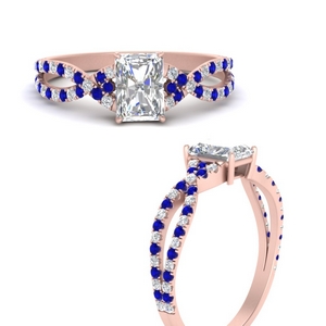radiant-cut-split-band-pave-diamond-engagement-ring-with-sapphire-in-FD9956RARGSABLANGLE3-NL-RG