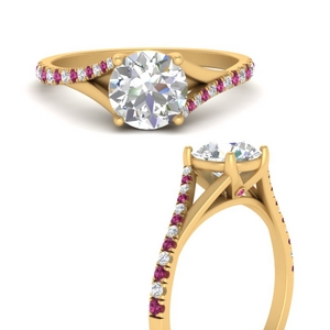 split-shank-pave-round-engagement-diamond-ring-with-pink-sapphire-in-FD9963RORGSADRPIANGLE3-NL-YG
