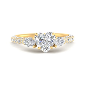 Heart Diamond Ring