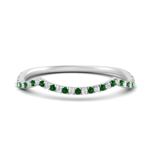 french-pave-contour-emerald-wedding-band-in-FD9986B2GEMGR-NL-WG