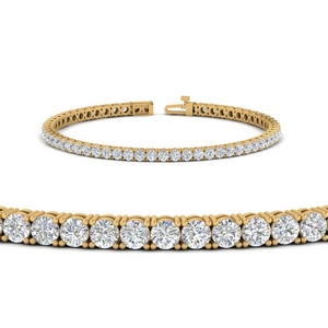 6 Carat Round Diamond Tennis Bracelet