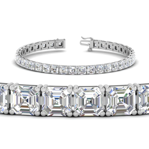 asscher-diamond-18-carat-tennis-bracelet-in-FDBRC10447-50CT-NL-WG