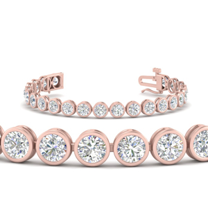 diamond-bezel-set-tennis-bracelet-12-carat-in-FDBRC10572RO-0.50CT-NL-RG