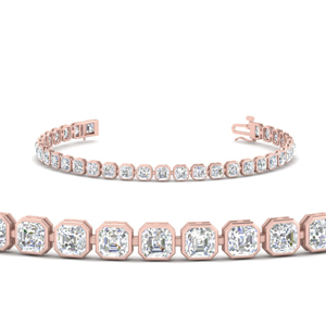 8.50-carat-asscher-diamond-bezel-tennis-bracelet-in-FDBRC10580AS-0.25CT-ANGLE2-NL-RG