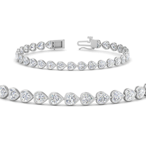 Manufactured Diamond Bracelets