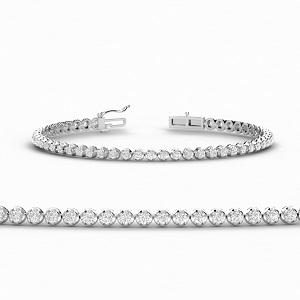 Lab Grown Tennis Bracelet