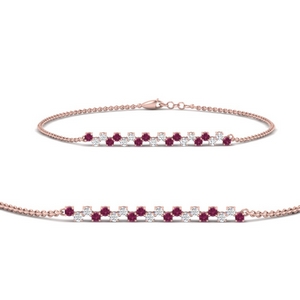Pink Sapphire Bracelets