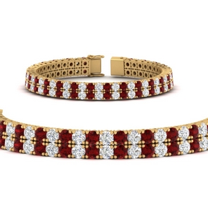 Ruby Bracelets For Women