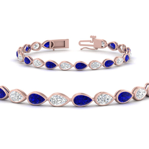 pear-shaped-tennis-sapphire-bracelet-bezel-set-11-carat-in-FDBRCPE10581-0.50CTGSABLANGLE1-NL-RG