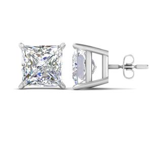 Find Stunning Platinum Earrings Online | Fascinating Diamonds