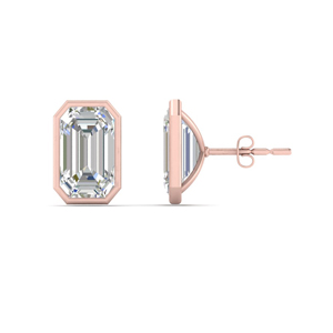 stud-earring-emerald-diamond-bezel-9-carat-in-FDEAR10516EM9.00CT-ANGLE1-NL-RG