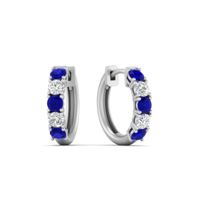 1-ct.-diamond-small-hoop-earring-with-sapphire-in-FDEAR10773GSABL-NL-WG