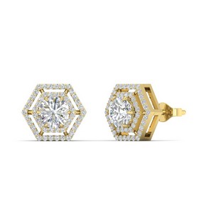 double-halo-hexagon-diamond-stud-earrings-in-FDEAR11128-NL-YG
