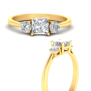 princess-cut-3-stone-diamond-tapered-engagement-ring-in-FDENR1505PRRANGLE3-NL-YG