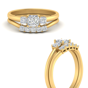 2.5-carat-square-5-stone-diamond-wedding-set-in-FDENS1000PR-ANGLE3-NL-YG
