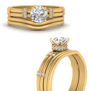 Halo Wedding Rings