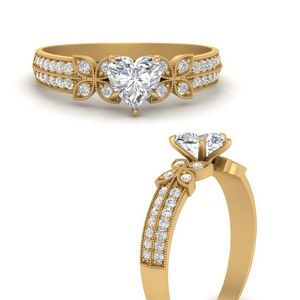 milgrain-petal-vintage-heart-shaped-diamond-engagement-ring-in-FDENS3308HTRANGLE3-NL-YG